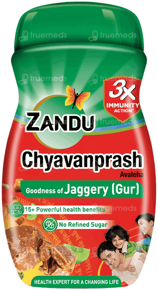 Zandu Chyavanprash Avaleha Jaggery No Added Sugar 900Gm